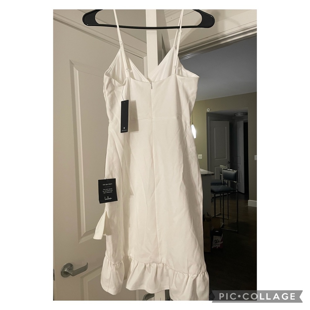 NWT Lulus Sealed With A Kiss White Dress - Picture 4 of 4